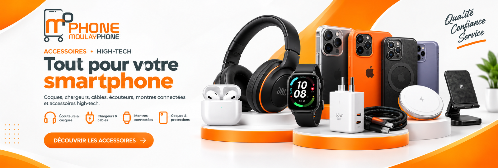 Accessoires high-tech pour smartphone